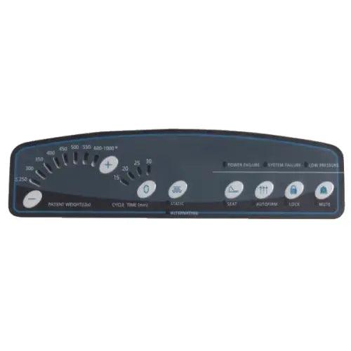 Med-Aire Plus 10 Bariatric Alternating Pressure and Low Air Loss Mattress Replacement System Air Mattress 