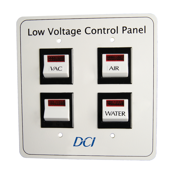 DCI Low Voltage Control Panel, Quad Switch 2901