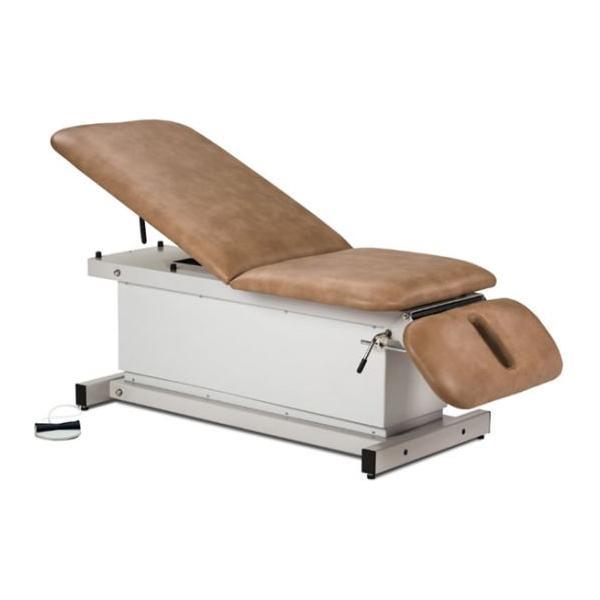 Clinton Shrouded Power Table with Adjustable Backrest and Drop Section 81330 Medical Equipment 