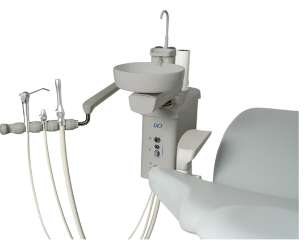 DCI Reliance Post Mount Utilities PMU w/Cuspidor Gray PN RO4152