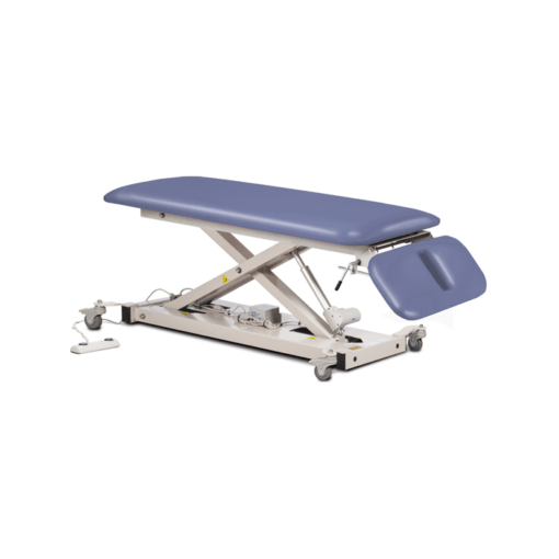 Clinton 82247 Power 400, Open Base Table with Drop Section with Casters - DENTAMED USA