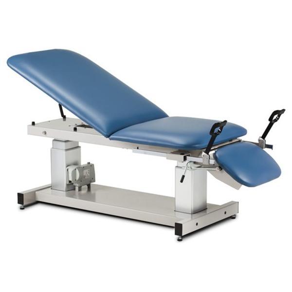 Clinton Multi-Use Ultrasound Power Table with Stirrups 80069 Examination Chairs & Tables 