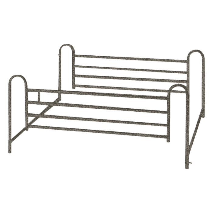 Drive Medical Full Electric Low Height Bed with rails & innerspring mattress 15001ABV Homecare & Hospital Beds 