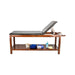 Viva Comfort Noble-Line Mahogany Wooden Exam Table With Full Shelf 996-03-MA - DENTAMED USA