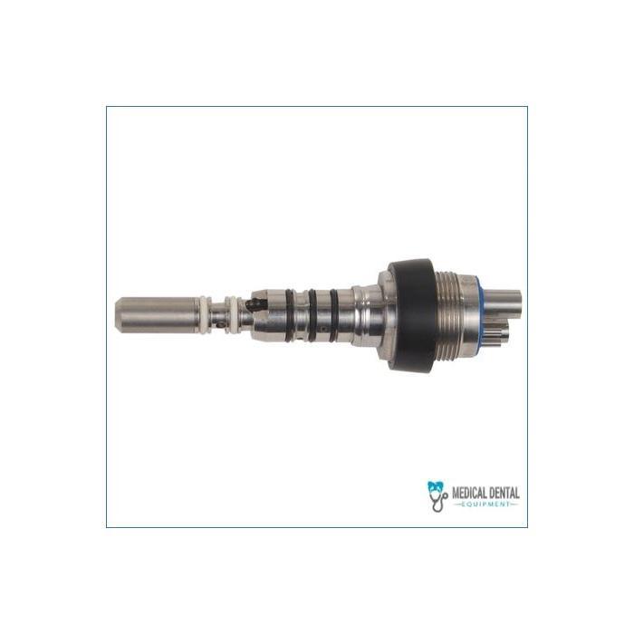 Vector 6 Pin Swivel Dental Coupler With Water Control VKS6 / VKS6LE Swivel Coupler