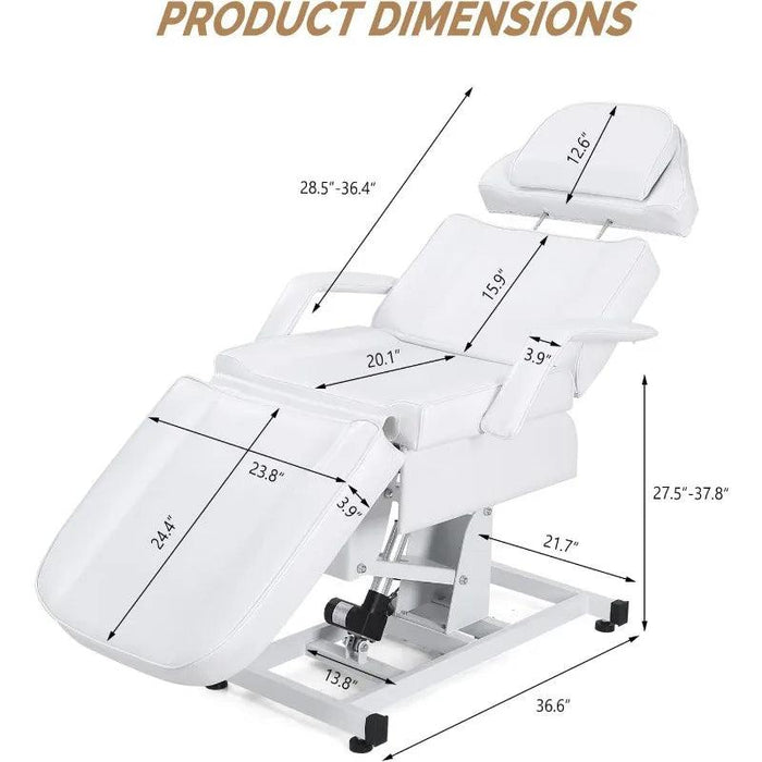 Fully Electric Salon Facial Bed Chair, Multi-Purpose Massage Tattoo  2 - DENTAMED USA