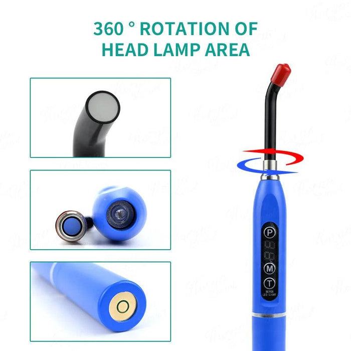 LED Wireless Dental Curing Light Lamp Machine Dentistry - DENTAMED USA
