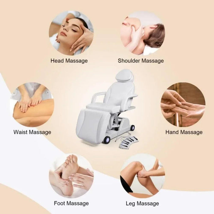 Facial Bed for Esthetician 110V Removable Massage Table Led Light Beauty 4 - DENTAMED USA