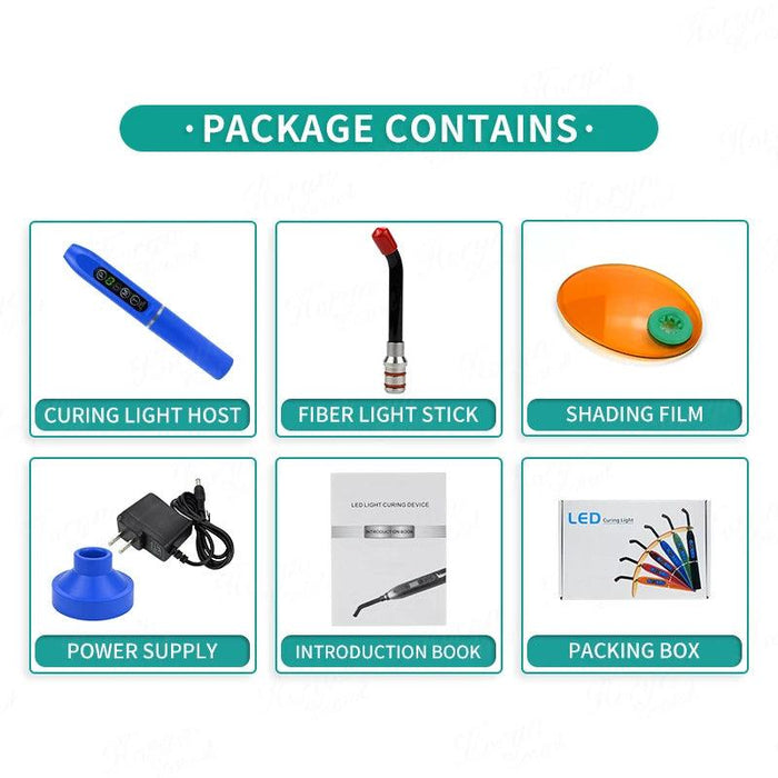 LED Wireless Dental Curing Light Lamp Machine Dentistry - DENTAMED USA