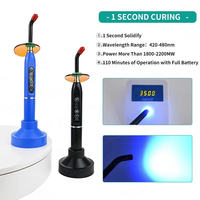 LED Wireless Dental Curing Light Lamp Machine Dentistry - DENTAMED USA