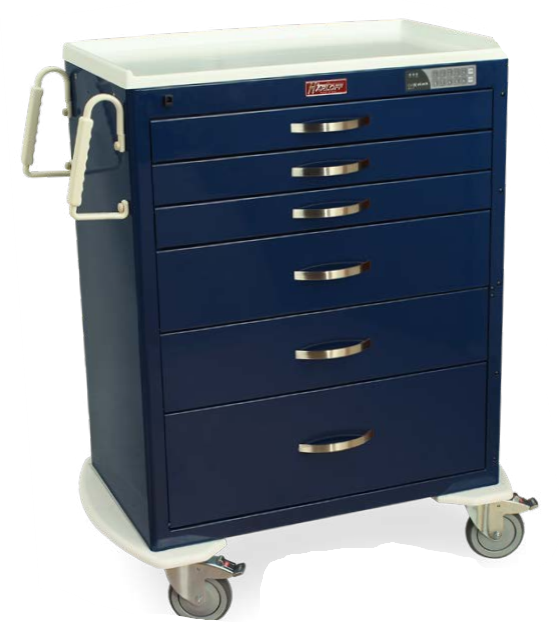 Harloff M-Series Standard Width Modular Medical Carts MDS30