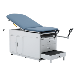 Viva Comfort Premium Comfort Grande Steel Exam Table ADI996-09-S2-BLK - DENTAMED USA