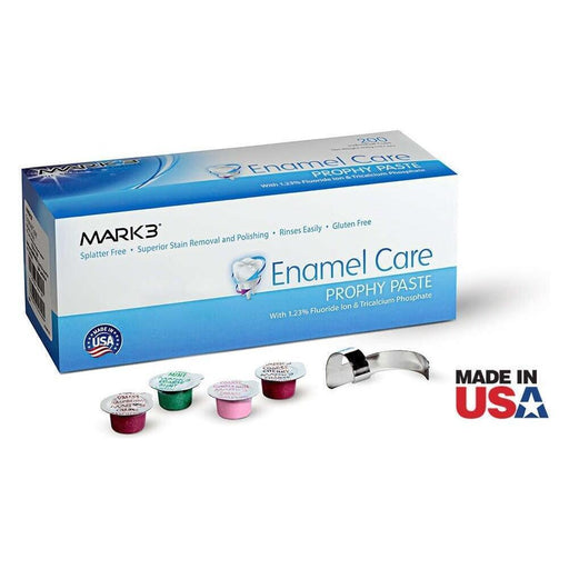 ENAMEL CARE PROPHY PASTE 200/PK - MARK3 / 100-1560 ENAMEL CARE PROPHY PASTE enamel-care-prophy-paste-200-pk-mark3-100-1560 DENTAMED USA